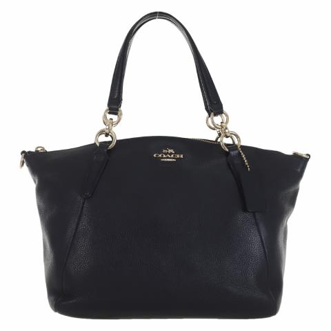 Sell Coach Small Kelsey Satchel Dark Blue