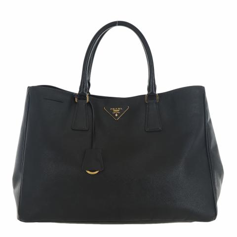 prada monochrome tote bag