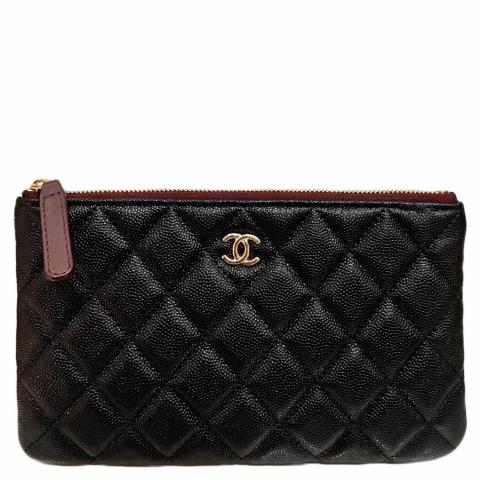 Sell Chanel Caviar Quilted Small O Case Black HuntStreet