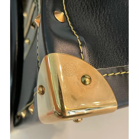 Louis Vuitton Suhali Le Fabuleux Blue Shoulder Hand Bag Gold Hardware- RRP  $3850