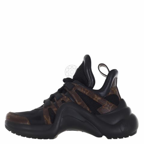 Louis Vuitton Brown/Black Nylon and Leather Archlight Sneakers Size 39  Louis Vuitton | The Luxury Closet