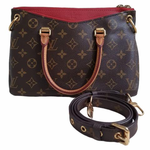 Louis Vuitton Monogram Pallas BB w/ Strap - Brown Handle Bags, Handbags -  LOU547294