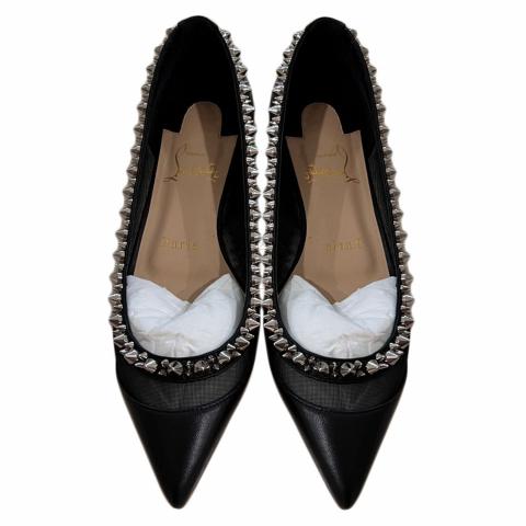 Louboutin store mesh flats