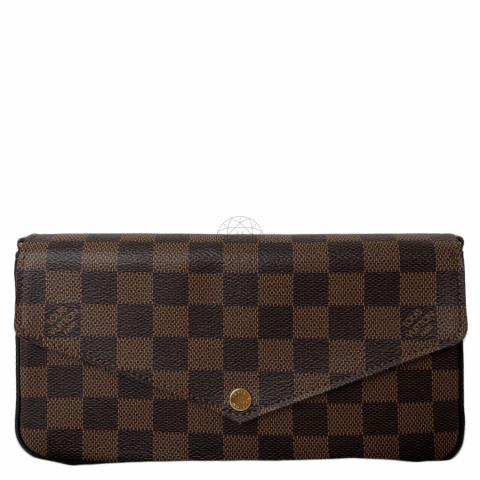 Louis Vuitton Felicie Pochette Damier Azur, Luxury, Bags & Wallets