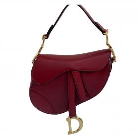 dior saddle bag cherry red