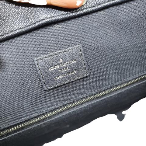 Louis Vuitton Vaneau Shoulder Bag GM Black Leather for sale online