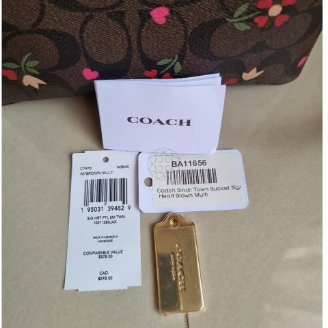 Sell Coach C7975 Small Town Bucket Bag Dark Brown HuntStreet