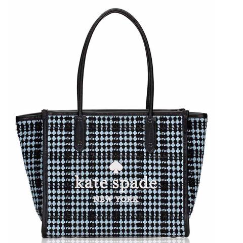 kate spade, Bags, Kate Spade Large Elle Tote Houndstooth