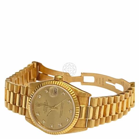 Sell Rolex Datejust All Yellow Gold Boy Size 31mm Gold