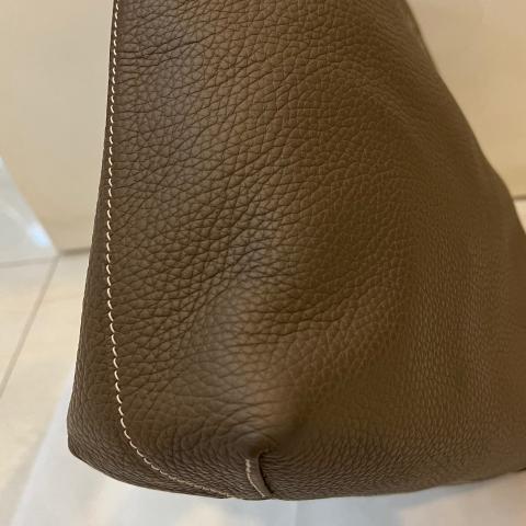 Sell Hermès Double Sens 28 Reversible Tote - Grey/Red