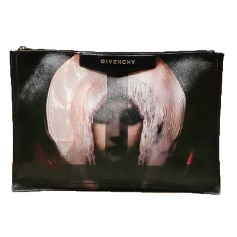 Sell Givenchy Madonna Printed Antigona Zip Clutch Black Purple HuntStreet