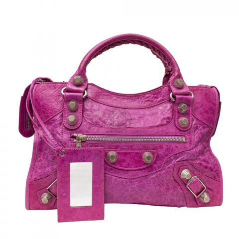Balenciaga City Bag - Purple HuntStreet.com