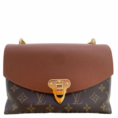 Saint placide leather handbag Louis Vuitton Brown in Leather - 34390532