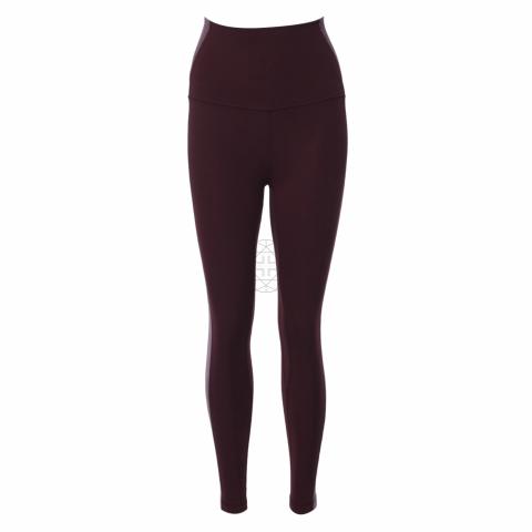 Sell Lululemon Velvet Trim Leggings Maroon/Red