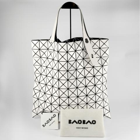 Sell Bao Bao Issey Miyake Prism Tote Bag 10x10 - White