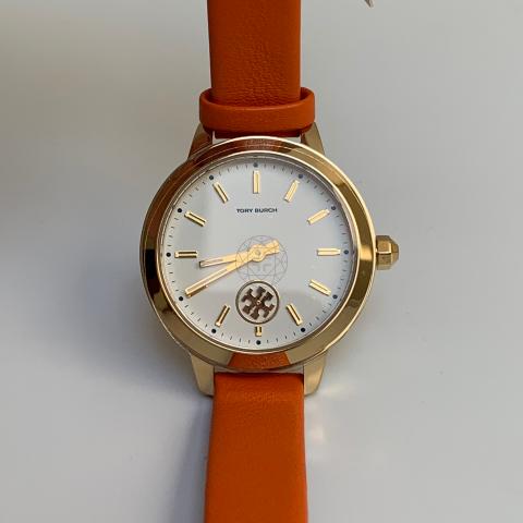 Sell Tory Burch TBW1302 Collins Double Wrap Watch - Orange 