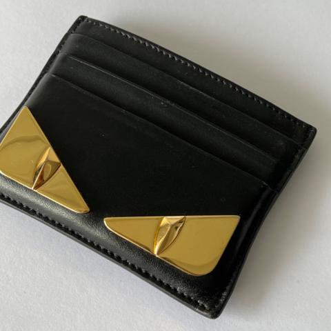 Fendi monster eyes outlet cardholder