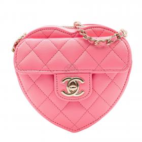 Sell Chanel Vintage Patent Quilted Mini Chain Flap Bag - Black