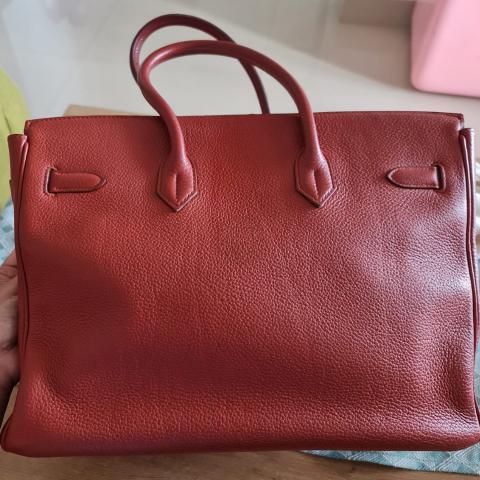 Hermes birkin 35 clearance red