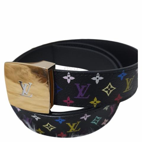 Louis Vuitton LV Initiales Leather Belt Size 85/34