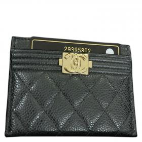 Chanel Leather CC Jacket Embossed Yen Wallet (SHF-23515) – LuxeDH