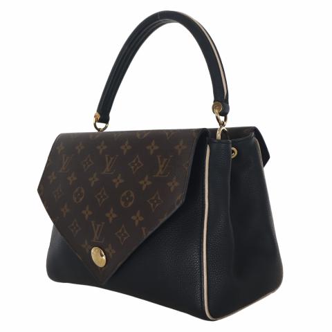 Sell Louis Vuitton Monogram/Leather Double V Bag Black/Brown
