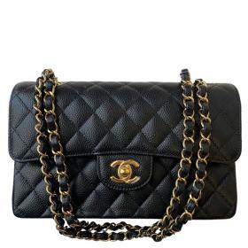 chanel black purse classic