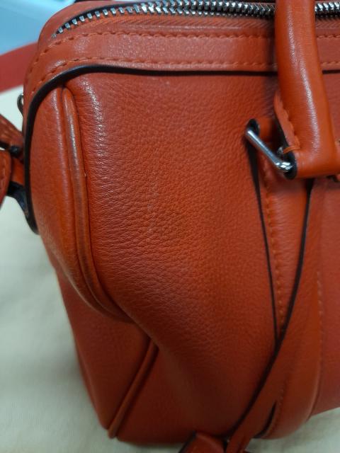 Louis Vuitton Sofia Coppola SC Bag Leather PM Orange