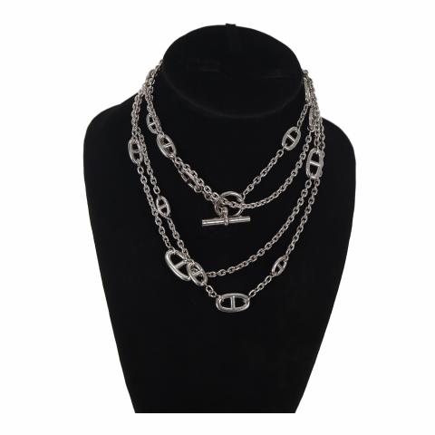 Sell Hermès Farandole Long Necklace 160 - Silver