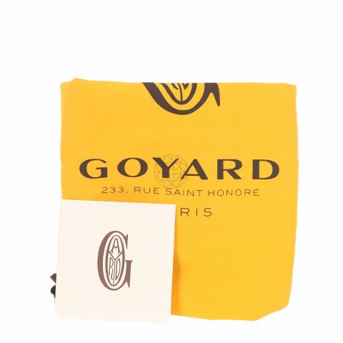 White Goyard Canvas Necessaire Bag Organizer Pouch – Designer Revival