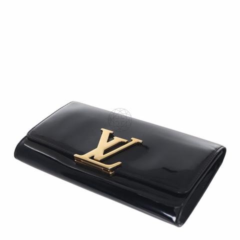 Louis Vuitton Black Vernis Louise East/West Clutch Bag - Yoogi's