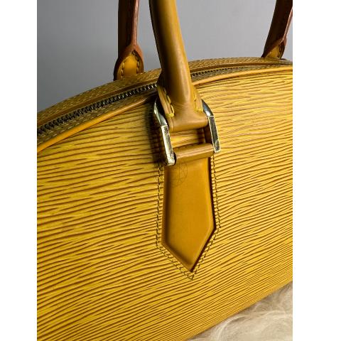 Louis Vuitton Yellow Epi Jasmin Bag