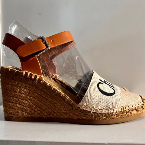 Sell Chloé Woody Espadrille Wedges - Brown | HuntStreet.com