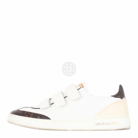 Sell Louis Vuitton Monogram Velcro Sneakers - White
