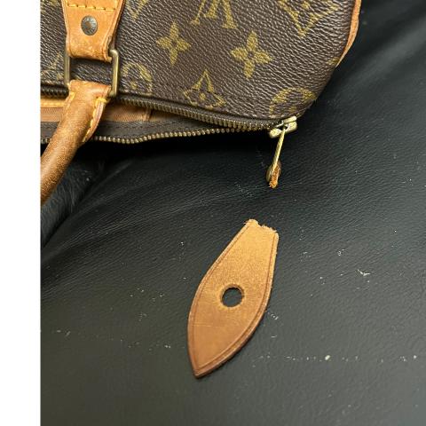 Louis Vuitton Speedy 35 Brown Cloth ref.689482 - Joli Closet