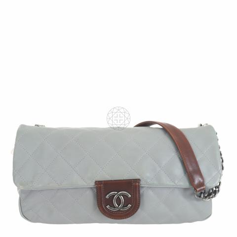 Sell Chanel Country Chic Flap Bag - Grey 