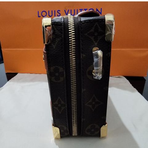 Louis Vuitton LV x NBA Handle Trunk Bag Monogram Canvas Brown 13128621