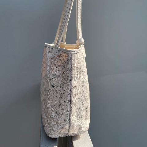 genuine article 1 jpy Goyard Anne ju Mini sun Louis Junior white tote bag  handbag GOYARD white : Real Yahoo auction salling