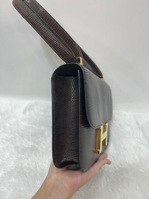 Hermes Constance Bag Lizard 23 - ShopStyle