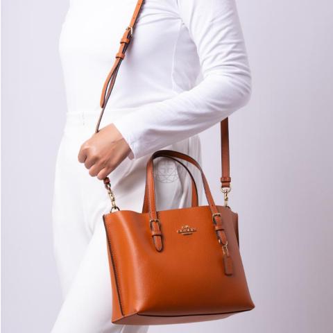 Sell Coach C4084 Mollie Tote 25 - Orange 