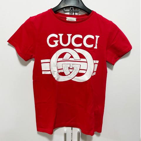 Sell Gucci Logo Printed T-Shirt - Red | HuntStreet.com