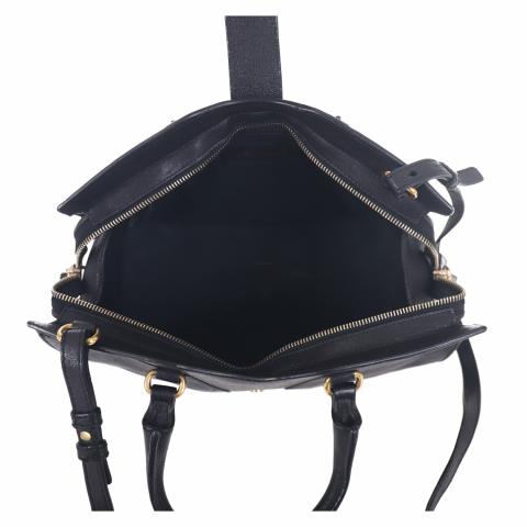 Saint Laurent Cabas Chyc Medium Black Leather Y Bag – I MISS YOU VINTAGE