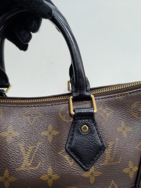 LOUIS VUITTON TOURNELLE PM MONOGRAM CANVAS SHOULDER HANDBAG BLACK