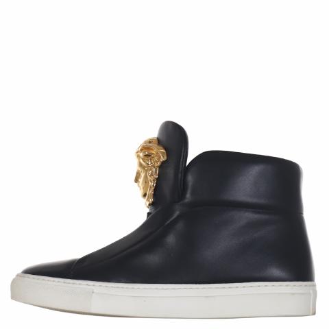 Sell Versace Medusa High Top Palazzo Sneakers Black