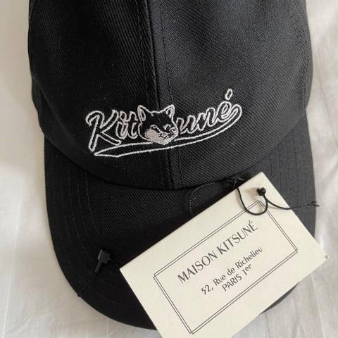 Hat MAISON KITSUNÉ Men color Black