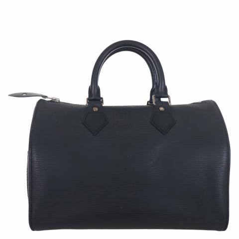 Louis Vuitton Black Epi Speedy 30 Handbag Louis Vuitton