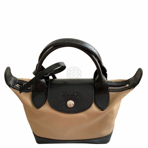 Sell Longchamp Le Pliage Cuir XS Bag - Nude