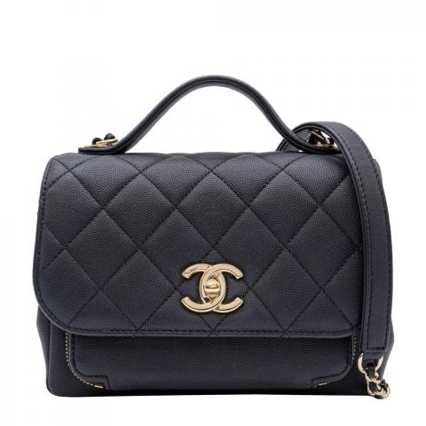 Sell Chanel Small Business Affinity Bag LGHW - Black 