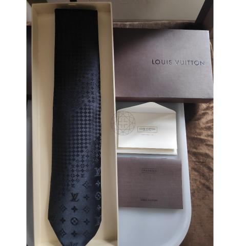 Sell Louis Vuitton Monogram Tie - Black