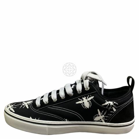 Sell Dior Homme Bee Printed Sneakers Black